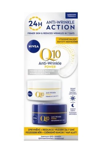 Nivea Q10 Power denn+non krm proti vrskm 2x50 ml